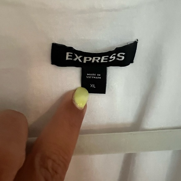 White Ruffle Sleeve Dress - Picture 4 of 7